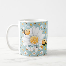 Schattigee Honey Bee Pattern Custom Mok