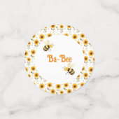 Schattigee honingbij Beer Ba-Bee Shower Confetti (Kleine voorkant)