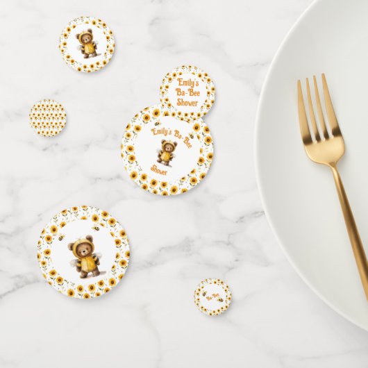 Schattigee honingbij Beer Ba-Bee Shower Confetti (Groep)
