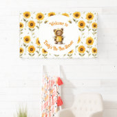 Schattigee honingbij Beer Ba-Bee Shower Spandoek (Insitu)