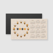 Schattigee Honingbij Honingraat Kalender 2026 (Voorkant / Achterkant)