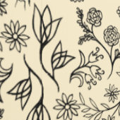 Schattigee Honingbijen Boho Floral Modern Lichtgee Behang (Zoom)