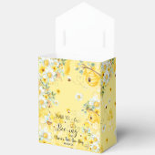Schattigee Honingbijen Geel Bloemen 1e Verjaardag Bedankdoosjes (Open)