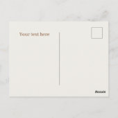 Schattigee honingmakers leveranciers voegen tekst  briefkaart (Achterkant)