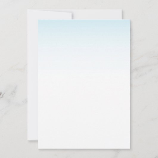 Schattigee honkbal baby douche uitnodigingen (Achterkant)