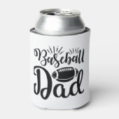 Schattigee honkbal vader blikjeskoeler (Blikje Voorkant)