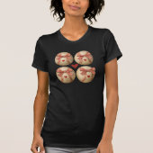 Schattigee  honkbalboog t-shirt (Voorkant)
