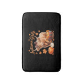 Schattigee Hoogland Koe Herfst Herfst Girly Thanks Badmat (Voorkant Verticaal)