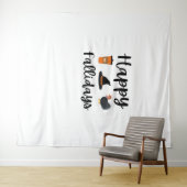 Schattigee Hoogland Koe Herfst Herfst Girly Thanks Wandkleed (In Situ (horizontaal))