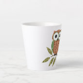 Schattigee Hoot Uil Espresso Mok (Voorkant)