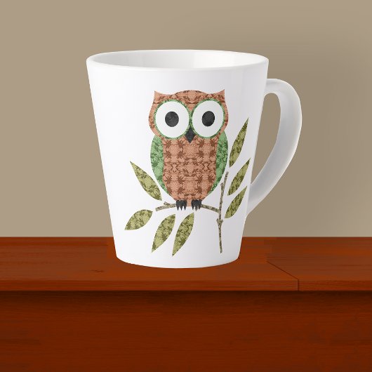 Schattigee Hoot Uil Espresso Mok