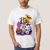 Schattigee horror t-shirt (Voorkant)