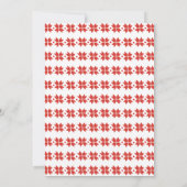 Schattigee Hot Cocoa Party Vakantie Kaart (Achterkant)