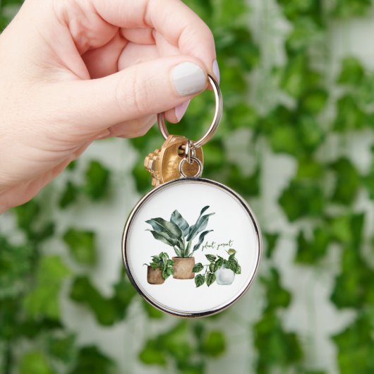 Schattigee Houseplant Botanische Plant Ouder Sleut Sleutelhanger (Hand)