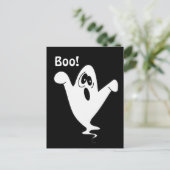 Schattigee Howling Ghost Briefkaart (Staand voorkant)