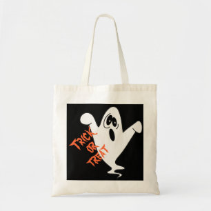 Schattigee Howling Ghost Trick or treat Tote Bag