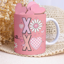 Schattigee Hugs&Kisses XOXO Roze Liefde in Valenti