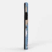 Schattigee huisdier hond grillige moderne eenvoudi Case-Mate iPhone case (Achterkant/rechts)