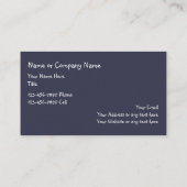 Schattigee huisdieroppas visitekaartje (Achterkant)