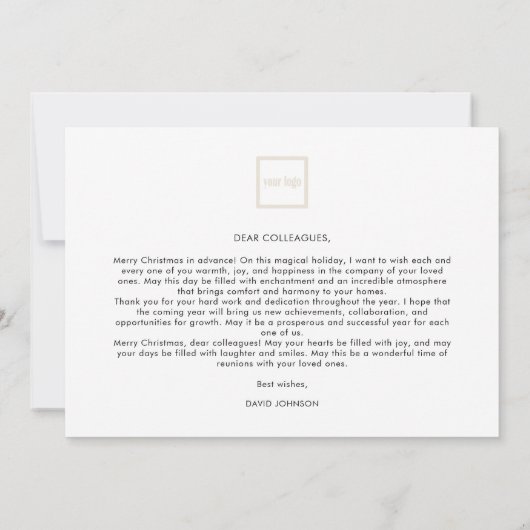 Schattigee Huizen in Kerstmis Kleuren Niet Foto Be Feestdagenkaart (Achterkant)