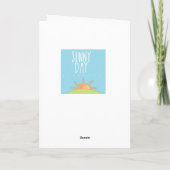 Schattigee humor pinguïn Gelukkige Verjaardag Kaart (Achterkant)