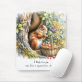 Schattigee Humor Quote Waterverf Valentijnsdag Gif Muismat (Met muis)