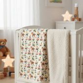 Schattigee Humpty Dumpty Nursery Rhyme Sherpa Deken