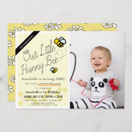 Schattigee Hunny Bee Yellow Foto Virtuele 1e Verja Kaart