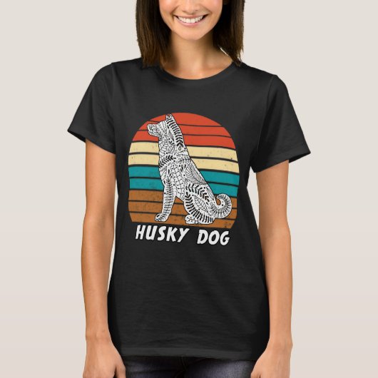 Schattigee Husky 299 T-shirt (Voorkant)