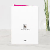 Schattigee "I Spy" Verjaardag Kaart met Basset Hou (Achterkant)