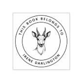 Schattigee Ibex Baby Dit boek hoort bij de naam va Rubberstempel (Afrduk)