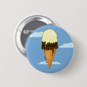 Schattigee Ice Cream Pins & Buttonnen Ronde Button 5,7 Cm (Voorkant /achterkant)
