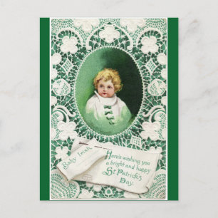 Schattigee Ierse Baby Briefkaart