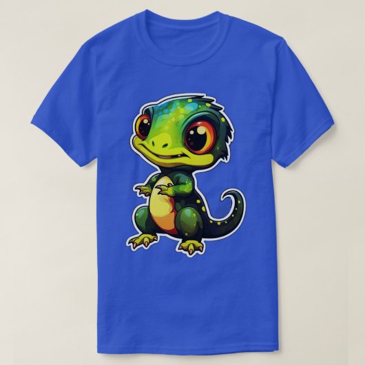 Schattigee Iguana Iguana Moeder Grappige Iguana's T-shirt (Design voorkant)