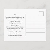 Schattigee ijsjes meisjes 2e verjaardagsfeestje uitnodiging briefkaart (Achterkant)