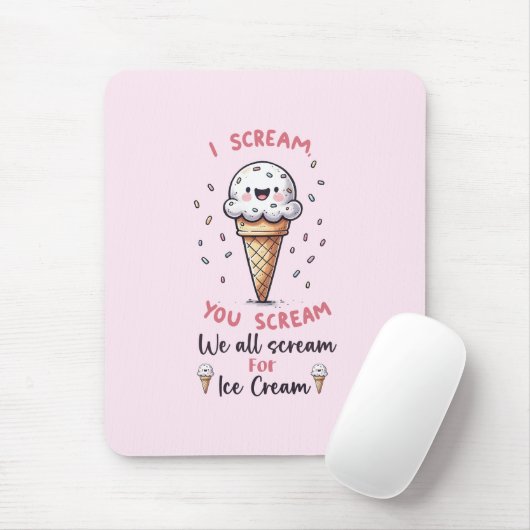 Schattigee ijspun muismat (Met muis)