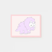 Schattigee illustratie van een Triceratops. Post-it® Notes (Voorkant)