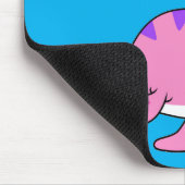 Schattigee illustratie van het monster van Loch Ne Muismat (Hoek)