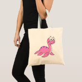 Schattigee illustratie van het monster van Loch Ne Tote Bag (Voorkant (product))