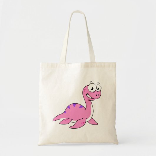 Schattigee illustratie van het monster van Loch Ne Tote Bag (Voorkant)