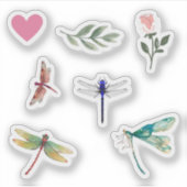 Schattigee illustraties van natuur voor scrapbooki sticker (Voorkant)