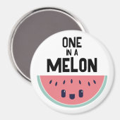 Schattigee in een meloen watermeloen magneet (Voorkant / Achterkant)