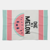 Schattigee in een meloen watermeloen theedoek (Horizontaal)