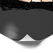 Schattigee Indiase zombie Perfect Poster (Hoek)