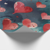 Schattigee inpakpapier harten (Hoek)