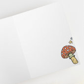 Schattigee insecten en paddenstoelen Night Forest Kaart