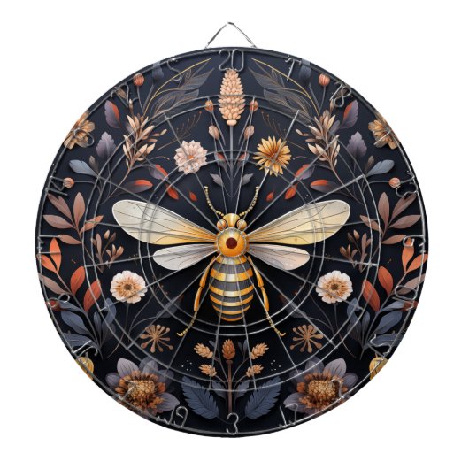 Schattigee insectenkarton dartbord (Voorkant)