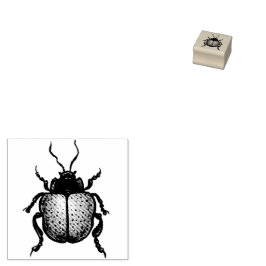Schattigee insectenliefhebber rubberstempel