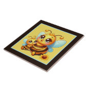 Schattigee insectenliefhebbers tegeltje (Zijkant)