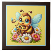 Schattigee insectenliefhebbers tegeltje (Voorkant)